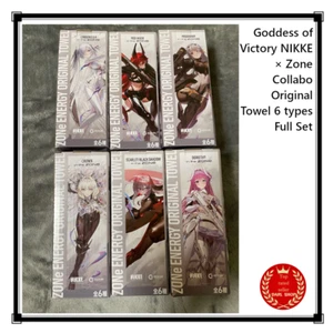 Goddess of Victory NIKKE × Zone Collabo Original Towel 6 types Full Set JPN New - Picture 1 of 3