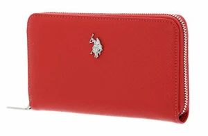 U.S. POLO ASSN. Zip Around Wallet Coral - Imagen 1 de 4