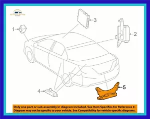Genuine Lexus OEM 13-18 ES300h ES350 Rear Keyless Entry Electric Antenna - Picture 1 of 1
