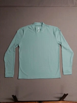 Fabletics Teal Waffle Tejido Térmico Para Hombres XL Cuello Simulado Atletismo Manga Larga Usado en Excelente Condición Foto 1 de 4