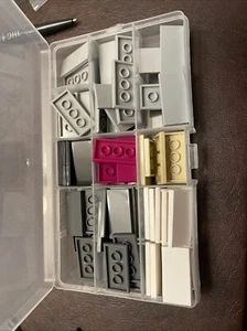 Lego 60 Tiles 2 x 4 Flat Smooth Pieces Assorted Pieces - Picture 1 of 2