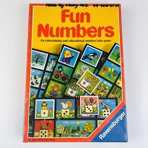 Vintage 1979 Fun Number Lotto Game Ravensburger Educational RARE - Picture 1 of 8