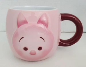 Disney Store Piglet Ceramic Mug Coffee Cup Winnie the Pooh Pink - Picture 1 of 6
