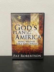 God's Plan For America DVD Pat Robertson CBN Christian Prepare For Days Ahead - Picture 1 of 4