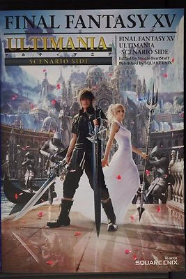 NEW JAPAN Final Fantasy XV Ultimania "Scenario Side" Guide Book - Image 1 of 4