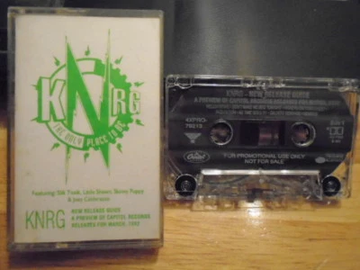 RARE PROMO KNRG 1992 sampler CASSETTE TAPE Count Basie SKINNY PUPPY Slik Toxik ! - Image 1 of 2