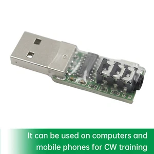 USB Interface Multifunctional CW Trainer Vband MCode Trainer Key Connection U7 - Zdjęcie 1 z 15