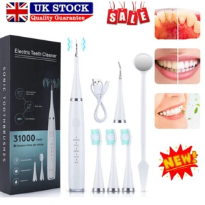 Powerful Ultrasonic Plaque Remover for Teeth with 5 Modes -Dental Tooth Cleaner - Picture 1 of 16
