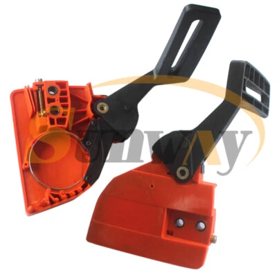 2 Pignon Embrayage Carter Chaîne Frein Assy pour Husqvarna 36 41 136 137 141 142 - Photo 1/4