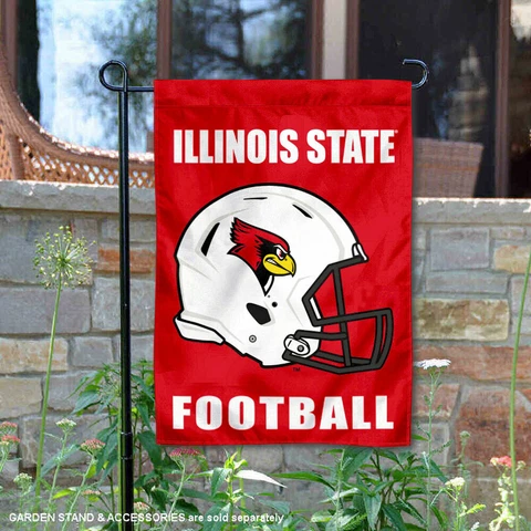 ISU Redbirds Football Helmet Garden Yard Banner Cover