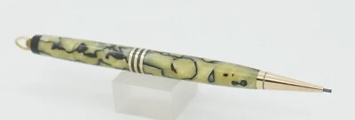 Parker Duofold Pearl & Black Celluloid w/Gold Trim 1.1mm Pencil - c. 1932 - USA - Image 1 of 4