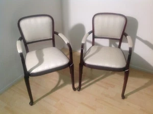 2 Original Thonet Stühle Armlehner um 1915 - Bild 1 von 3
