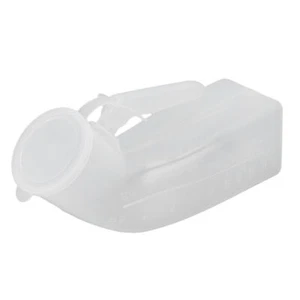 Botella de orina gruesa portátil a prueba de derrames de 1000 ml para urinario masculino con tapa EE. UU. - Imagen 1 de 22