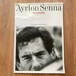 Ayrton Senna Photo Book SAUDADE 1994 Lotus McLaren Williams F1 Formula1 Racing - Imagen 1 de 21