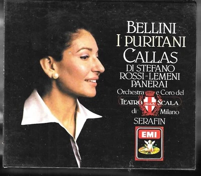 BELLINI I PURITANI- CALLAS- DI STEFANO-PANERAI-  SERAFIN-  LA SCALA -2 CD Foto 1 de 3