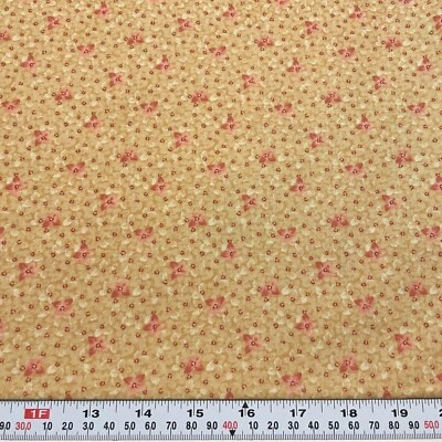 Willowberry Basic by Willowberry Lane & Maywood Floral Cotton Remnant 17" x 44" - Image 1 of 2