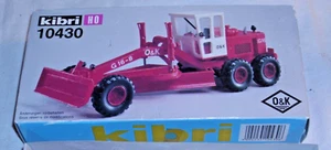 KIBRI O&K G 16-8 ROAD GRADER CONSTRUCTION MODEL KIT HO SCALE #10430 - Picture 1 of 4