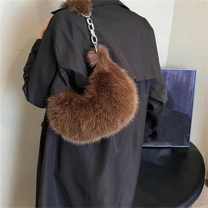 Fashionable Shoulder Bag Stylish Underarm Purse for Autumn Winter - Picture 1 of 12