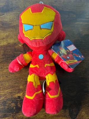 Marvel 9-Inch Plush Iron Man Mattel 2021 Avengers Brand New NWT Rare Plush Toy Foto 1 de 4