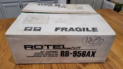 Amplificador de Potencia Seis Canales Rotel RB-956AX - Caja Original, Excelente Estado Foto 1 de 4