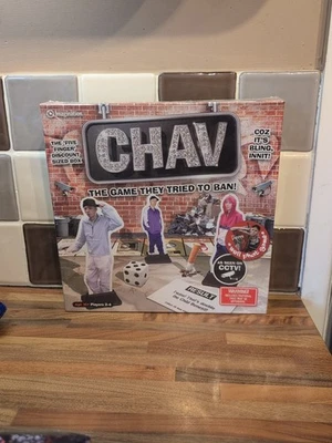 RARE CHAV 'THE GAME THEY TRIED TO BAN' BOARD GAME - SEALED - Image 1 of 4