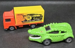 Vintage Matchbox Cars INT'L TAILGATOR & VOLVO DELIVERY TRUCK - Picture 1 of 7