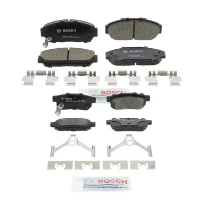 Bosch BC617 BP564 QuietCast Cerámica Kit Pastillas Freno Delanteras Traseras Foto 1 de 4