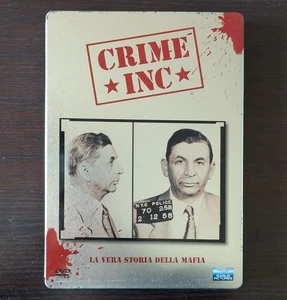 CRIME INC.LA VERA STORIA DELLA MAFIA STEELBOOK 2 DISCHI DVD EDIZIONE ITALIANA - Foto 1 di 3