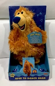 VTG 1999 Fisher Price BEAR IN THE BIG BLUE HOUSE CHA CHA Singing’n Dancing Bear - Picture 1 of 7