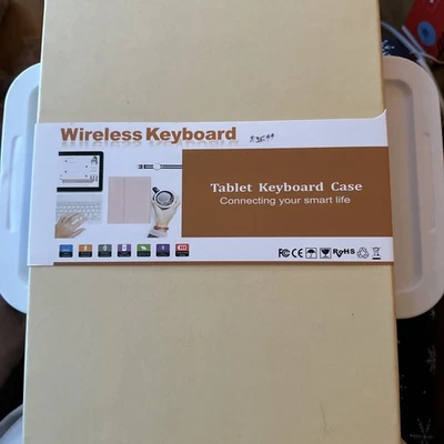 BAIBAO Wireless Black Keyboard Tablet Case - Image 1 of 4