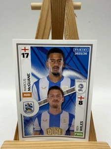 PANINI EFL 2025 - 26  STICKER McGuane/Wiles Huddersfield Town #563 - Picture 1 of 4