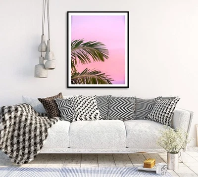 Beach Ocean Relaxing Wall Art Poster Print BS100-39_Beach mockup 1 - Image 1 of 4