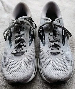 Size 8.5 Womens Brooks Ghost 15 Gray 110393-1D-098 - Picture 1 of 8