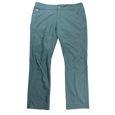 Calça Ripstop Kuhl Masculina Tamanho 38x32 Silenciada Caminhada Ao Ar Livre Cinza Carbono Leve - Imagem 1 de 4