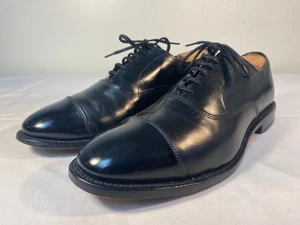 Allen Edmonds Park Avenue Dress Shoes Men's Black Leather Lace-up - US 10.5 - Picture 1 of 8