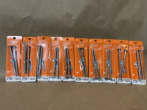 "Lote de 10 - 2 piezas - Tornillos para madera de cabeza plana chapados en zinc Phillips #14x4"" 23275" - Imagen 1 de 3