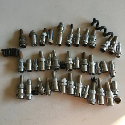 Lote conector micrófono Amphenol vintage 2 pines, 3 pines, 4 pines otros sin probar Foto 1 de 4