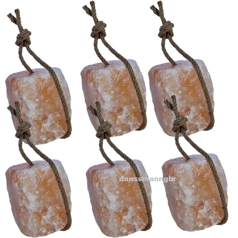 Salzlecksteine für Tiere 6 Stück mindenstens 2.25 kg pro Leckstein Tiersalz Salz - Bild 1 von 1