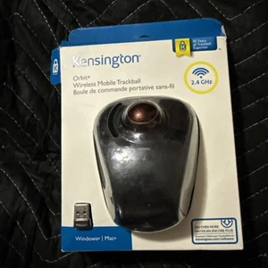 KENSINGTON ORDENADOR RATÓN ÓRBITA INALÁMBRICO MÓVIL TRACKBALL WINDOWS MAC - Imagen 1 de 5