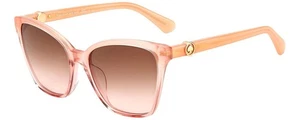 Kate Spade AMIYAH/G/S 733 Cateye Sonnenbrille Pfirsich Kristall/Braun Rosa Farbverlauf 56 mm - Bild 1 von 3