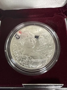 1999 S Dolly Madison COMMEMORATIVE SILVER DOLLAR PROOF COIN - COA - Picture 1 of 3