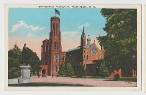 SMITHSONIAN INSTITUTION The Castle Museum Washington DC Postcard WB - Picture 1 of 2