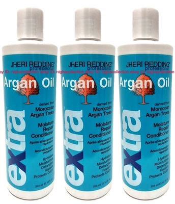 (Lot 3) Jheri Redding Profesnal Argan Oil Extra Moisture Repair Conditioner 12oz - Image 1 of 4