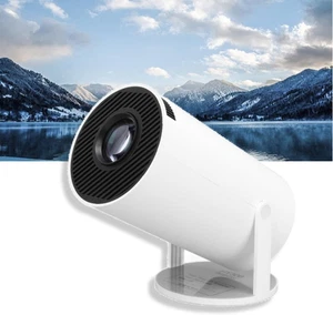 4K Mini Projector with and Bluetooth, Portable Smart Projector - Picture 1 of 5
