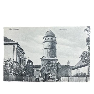 Postkarte AK Nördlingen Löpsingertor Ungelaufen - Bild 1 von 3