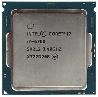 Intel Core i7-6700 3.40 GHz Socket LGA1151 Processor CPU (SR2L2) - Image 1 of 2