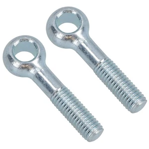 M10 50 mm Perno de ojo Perno único Anillos roscados en zinc DIN444 Alambre de catenaria - Imagen 1 de 28