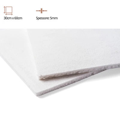 CARTA CERAMICA GUARNIZIONE 30cmx60cm SP 5 MM  CALDAIE-STUFE-CAMINI RAVELLI CLAM - Immagine 1 di 2