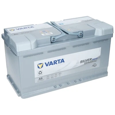 Starterbatterie 12V 95Ah AGM Varta A5 Silver Dynamic Autobatterie AGM G14 - Bild 1 von 4