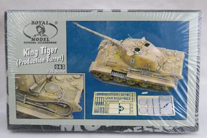 ROYAL Model German King Tiger (Production Turret) Upgrade Set 1/35 083 PE - Picture 1 of 1